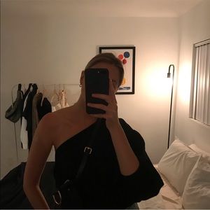 House of Sunny one shoulder top